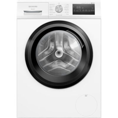 Lave-linge hublot SIEMENS WM14N248FR iQ300 - 8 kg - Induction - L60cm - 1400 trs/min - Classe A - Vapeur- Blanc