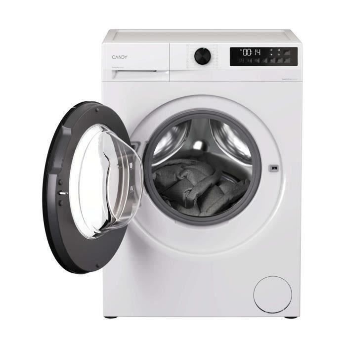 Lave-linge hublot CANDY GD 410B8-S Prowash 300 - 10 kg - Induction - 16 prgms - 1400trs/min - Classe A - Blanc – Image 2