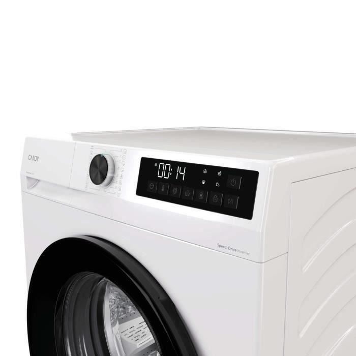 Lave-linge hublot CANDY Prowash 300 GD 48SB6-S - 8 kg - Induction - 16 prgms - 1400trs/min - Classe A - Blanc – Image 5