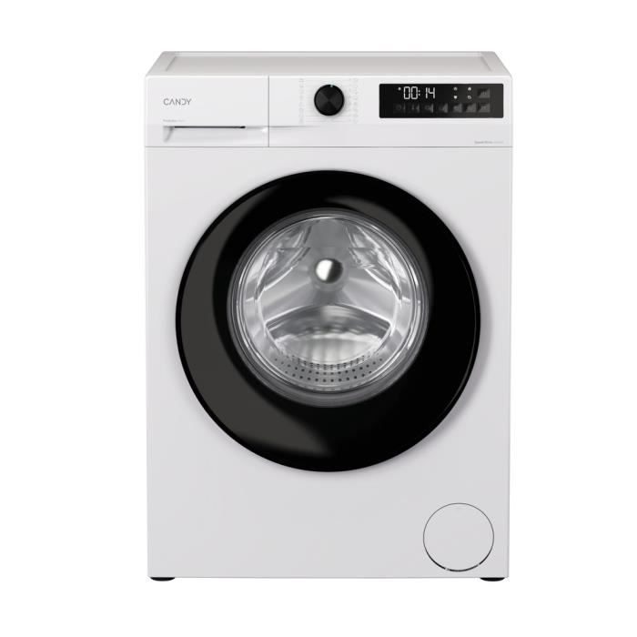 Lave-linge hublot CANDY Prowash 300 GD 48SB6-S - 8 kg - Induction - 16 prgms - 1400trs/min - Classe A - Blanc