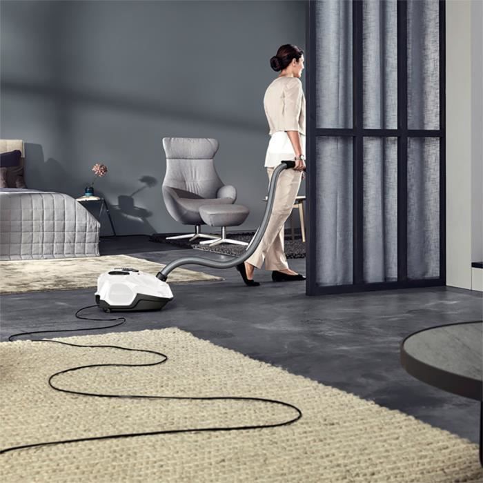 AEG VX7-2-IW-S Aspirateur traineau avec sac X-Power 650W Blanc – Image 4