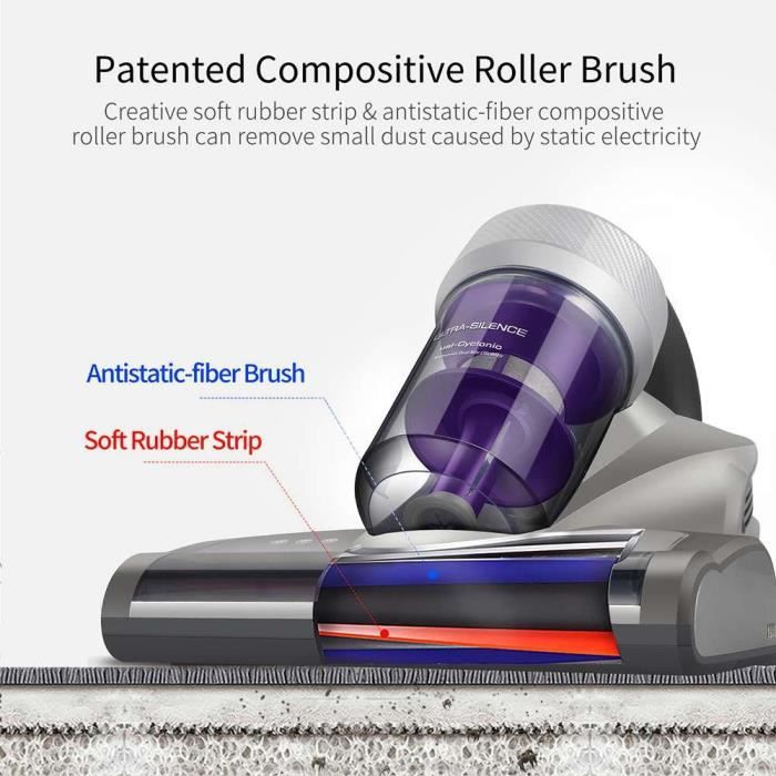 Aspirateur à Main JIMMY® JV35 - Puissant Sans Fil Sans Sac Silencieux Anti-acariens Ultraviolets à UV – Image 4