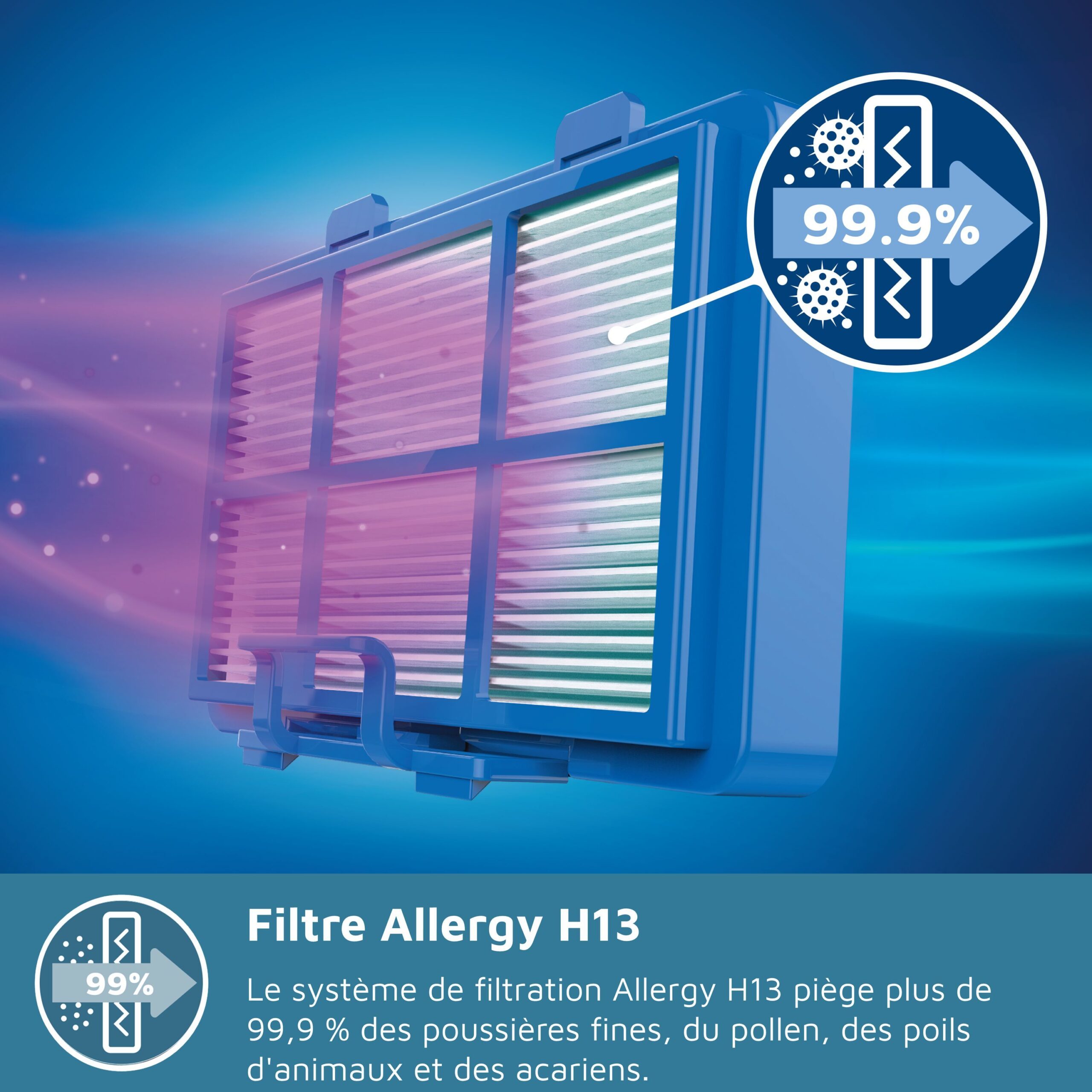 Aspirateur avec sac - PHILIPS - XD3112/09 - Série 3000 Performer Compact - 900W - Noir – Image 7