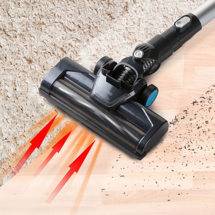 Aspirateur Balai 3-en-1 PRIMO PR501SV - Sans Fil - 18,5V - Sec - HEPA 13 - Gris – Image 2