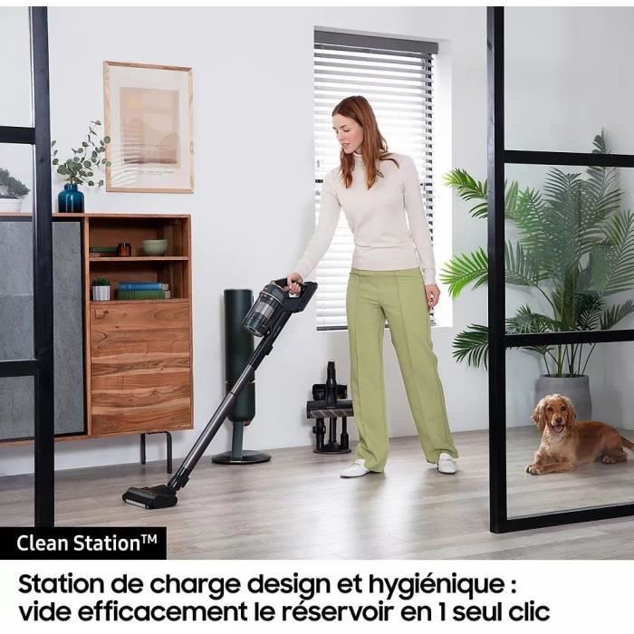 Aspirateur Balai avec Clean Station SAMSUNG Bespoke Jet Plus Complete VS20B95C43W - 210 AW – Image 2