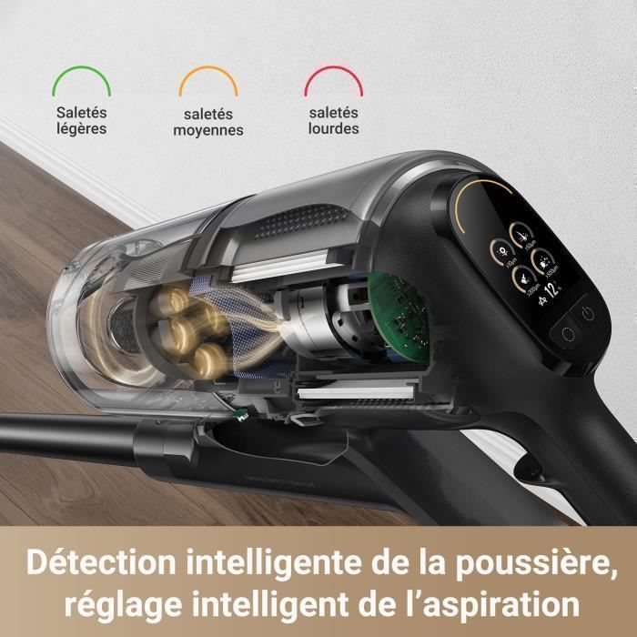 Aspirateur balai sans fil Dreame Z30 - DREAME - Noir - HEPA - Batteries rechargeables – Image 2