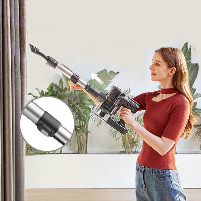 Aspirateur Balai sans Fil 4 en 1 - Ultenic UV12 VESLA - Laser révèle la poussière microscopique - 50KPa - 45 Min - Anti-Emmêlement – Image 4