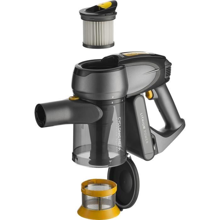 Aspirateur balai sans fil - SENCOR - SVC-8725GD - 3 en 1 - 400 W - 79 dB - 0,6 L - Noir – Image 8