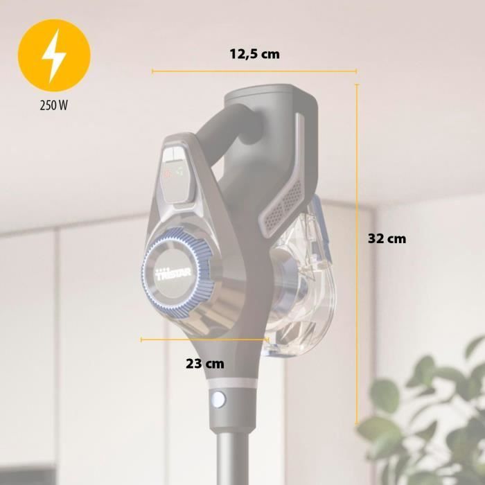 Aspirateur Balai - Tristar - SZ-2390 - 250W - 23 kPa - 40 Min Autonomie – Image 2
