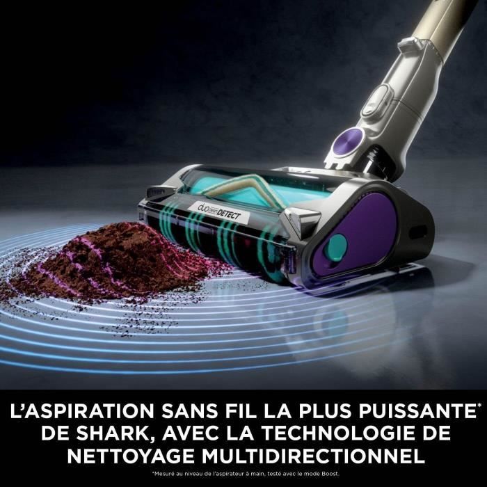 Aspirateur Balai - Shark Power Detect IP3251EUT - Base de vidage automatique - 2L - 70 min autonomie – Image 4