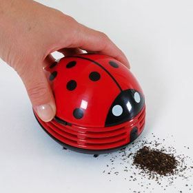 Aspirateur de Table Coccinelle