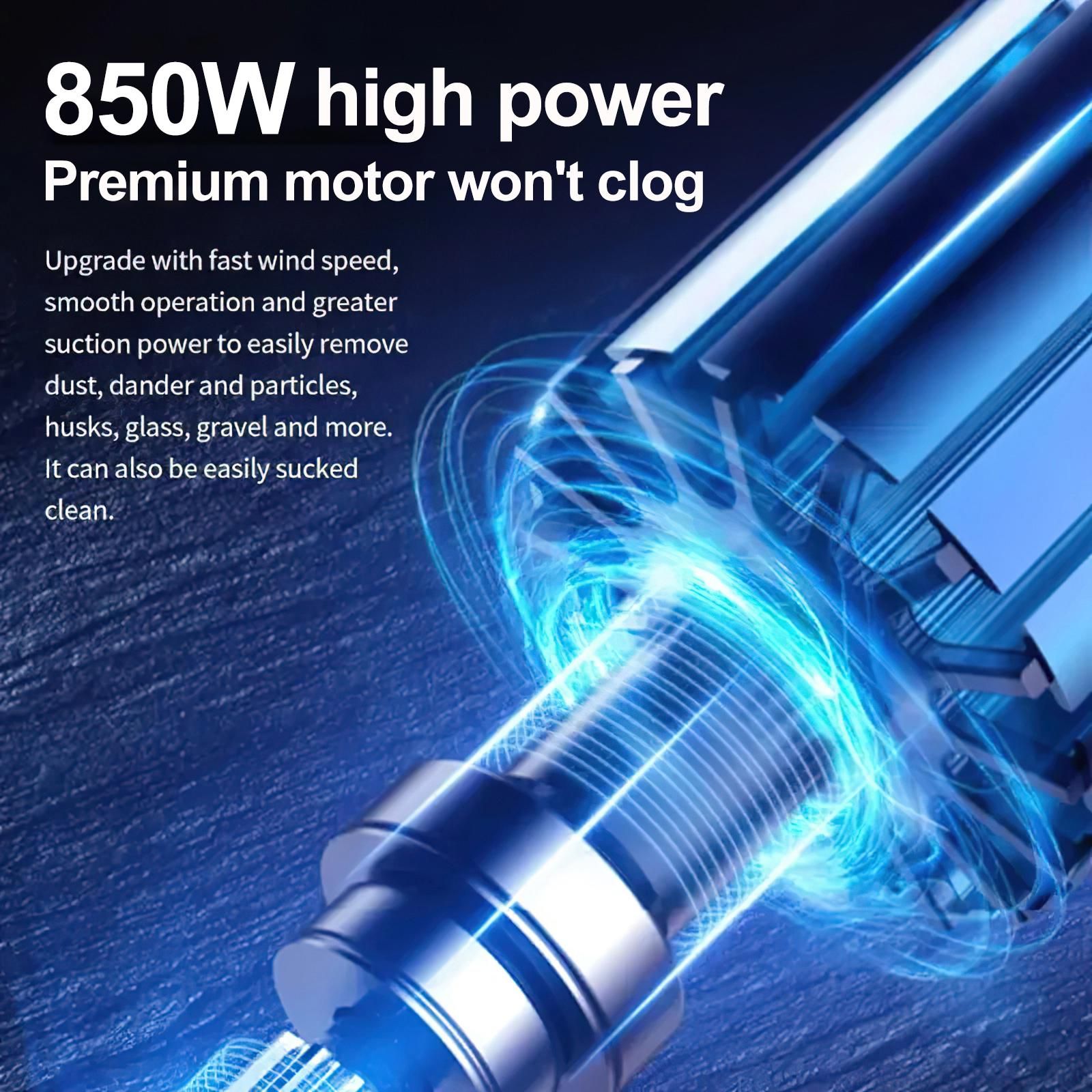 Aspirateur filaire 15000PA, aspirateur domestique 2800W, silencieux et facile à démonter, purification efficace – Image 2