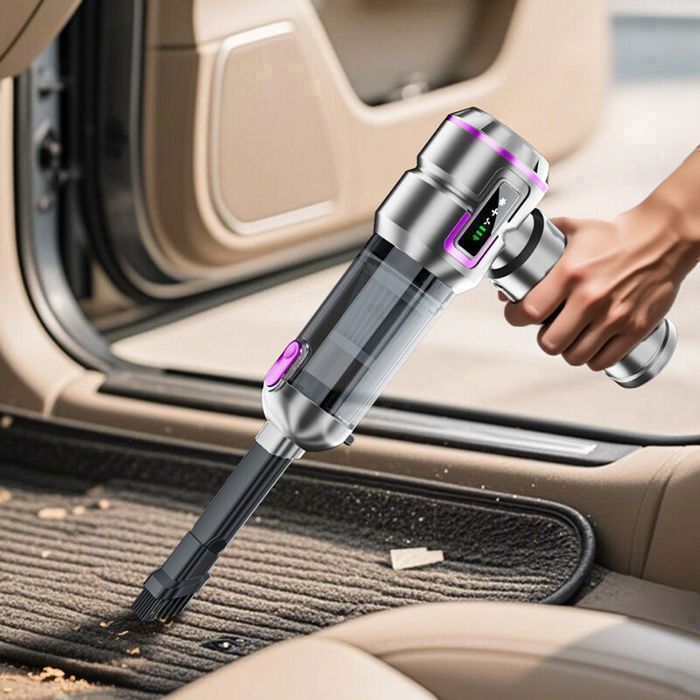 Aspirateur à Main - ACELIFE 21000Pa Aspirateur Voiture Puissant sans Fil 4 en 1 - 3 Vitesses - Maison, Voiture, Bureau – Image 2
