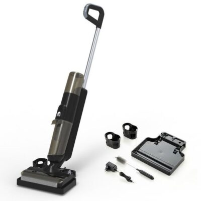 Aspirateur Nettoyeur sans Fil, Intelligent Sec et Humide, Autonettoyage Brosse, 50 MINS D'AUTONOMIE, 3 en 1, 200W