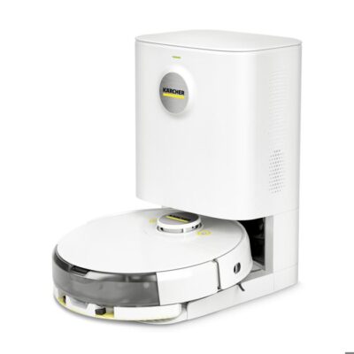 Aspirateur robot laveur KARCHER RCV 5 Comfort connecté avec station de vidange - Lidar - détecte tapis, obstacle et vide