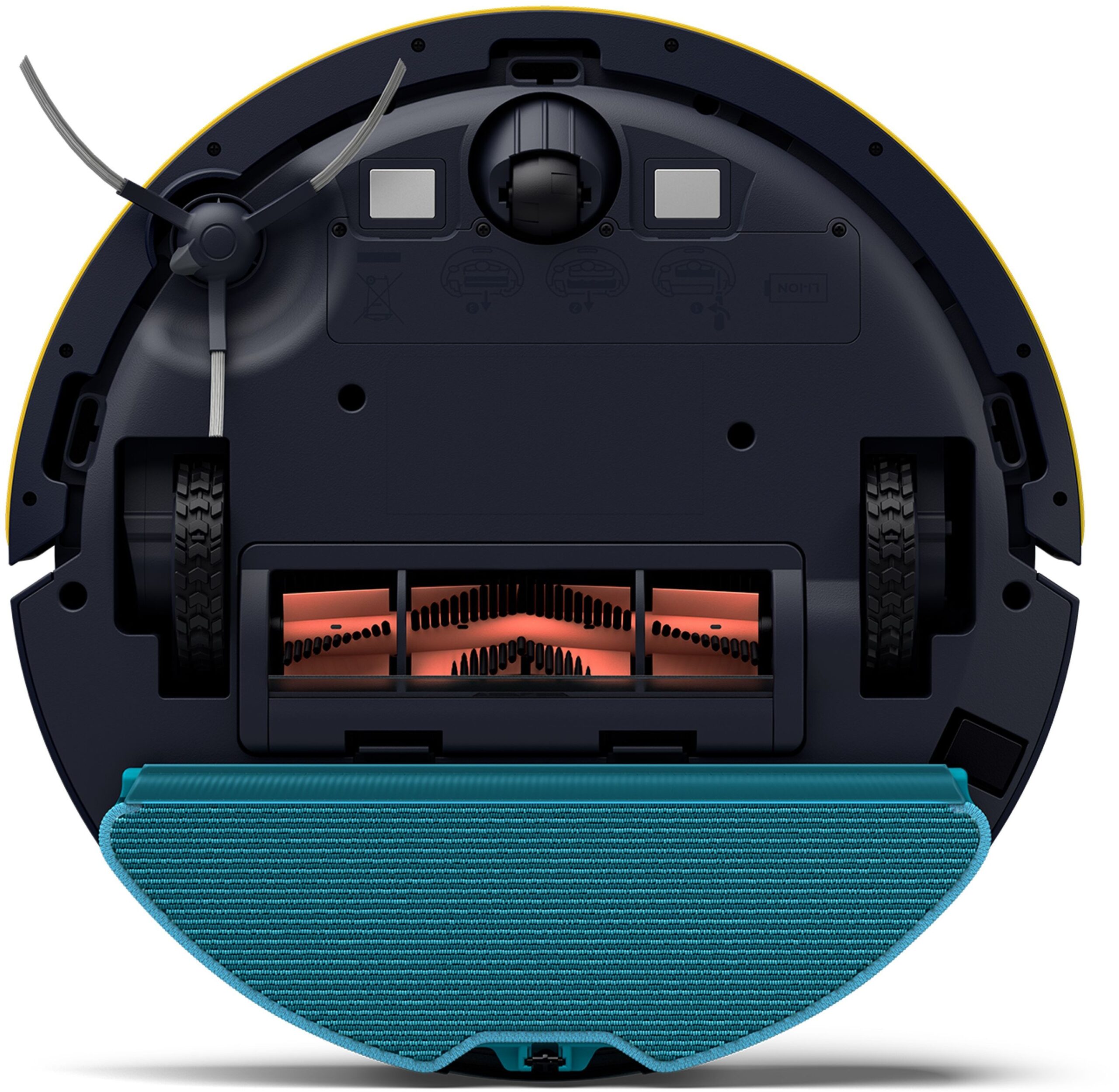 Aspirateur robot laveur avec station - PHILIPS - XU2000 - 130 min - 6 000 Pa - Réservoir eau 300ml - Bac poussière 380ml - Bleu nuit – Image 3