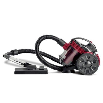 Aspirateur sans sac 2600W puissant 1.5L – Silencieux, multifonction, câble 5m, compact, nettoyage sol/tapis/canapé, design léger