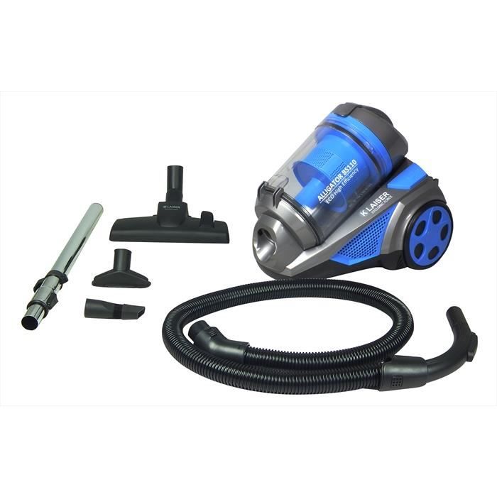 Aspirateur Sans Sac Klaiser Alligator Xtreme Force - Pure Air - Ultra Confort - Cordon Extra Long 7 Mètres – Image 3