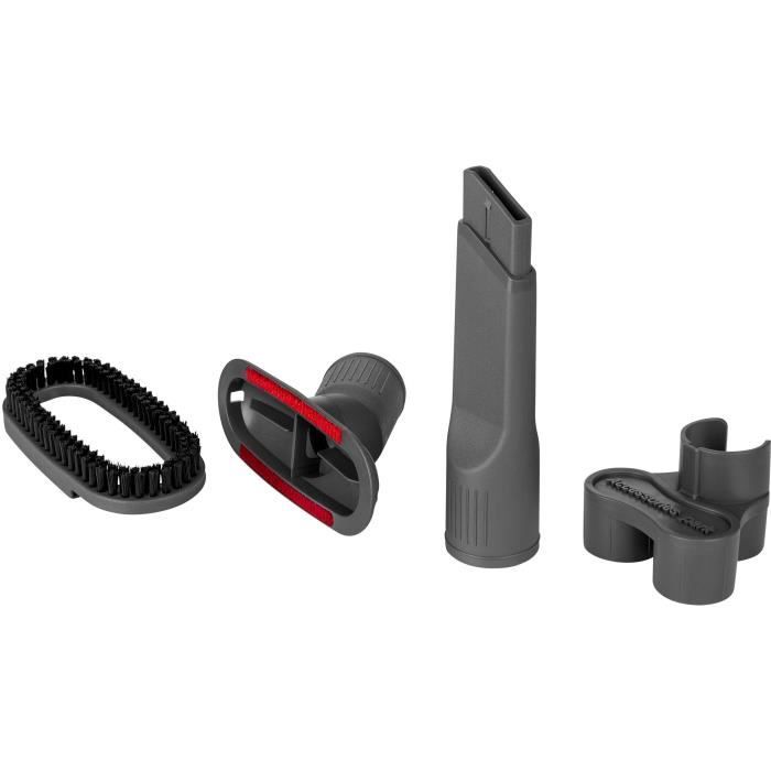 Aspirateur sans sac - SENCOR - SVC 730RD-EUE2 - Moteur ECO 800 W - 76 dBA - 1,5 L - Système Cyclone - Argent / Rouge – Image 4