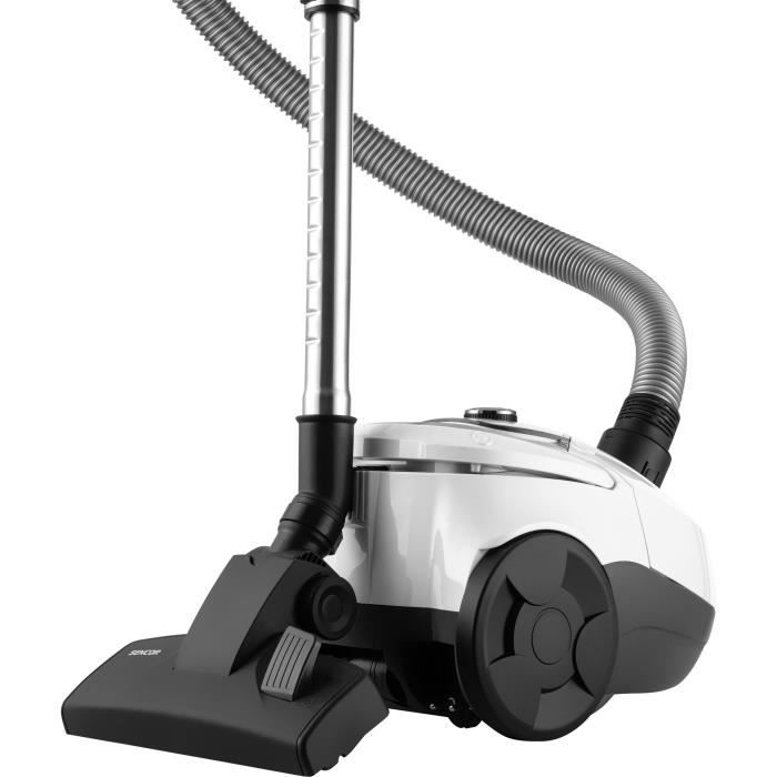 Aspirateur traîneau avec sac - SENCOR - SVC 5500WH - Moteur ECO 700 W - 75 dBA - 2 L - Filtre HEPA H13 - Blanc – Image 3