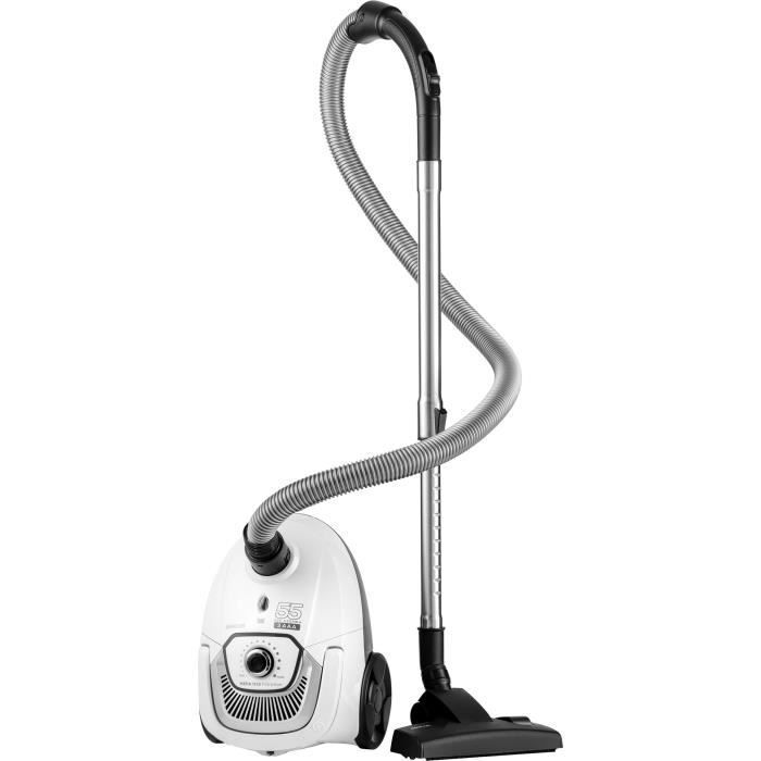 Aspirateur traîneau avec sac - SENCOR - SVC 5500WH - Moteur ECO 700 W - 75 dBA - 2 L - Filtre HEPA H13 - Blanc – Image 7