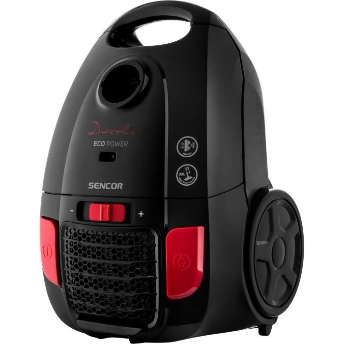 Aspirateur traineau avec sac - SENCOR - SVC 6001BK - EUE3 - 700 W - 78 dB - 3 L - Noir – Image 2