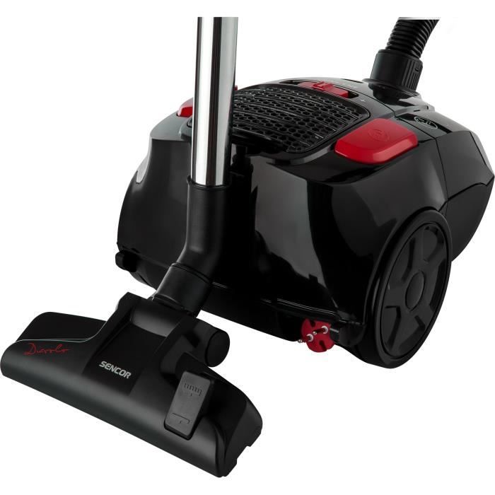 Aspirateur traineau avec sac - SENCOR - SVC 6001BK - EUE3 - 700 W - 78 dB - 3 L - Noir – Image 6