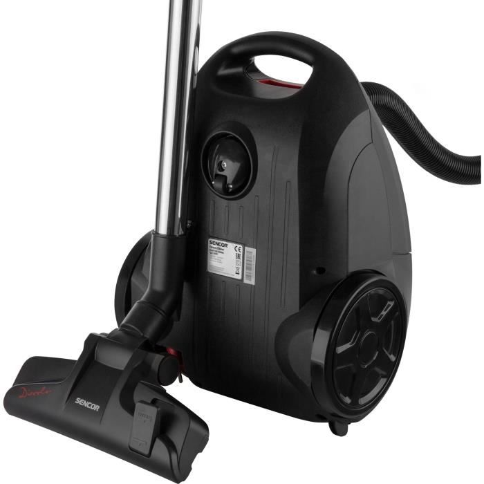Aspirateur traineau avec sac - SENCOR - SVC 6001BK - EUE3 - 700 W - 78 dB - 3 L - Noir – Image 7