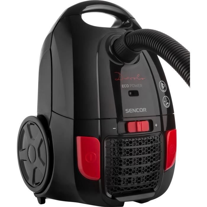 Aspirateur traineau avec sac - SENCOR - SVC 6001BK - EUE3 - 700 W - 78 dB - 3 L - Noir – Image 9