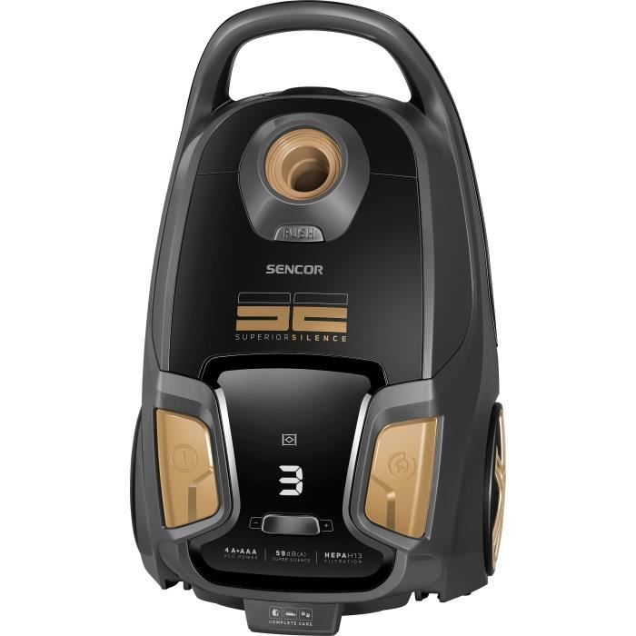 Aspirateur traineau avec sac - SENCOR - SVC 9300BK - 600 W - 59 dB - Noir – Image 3