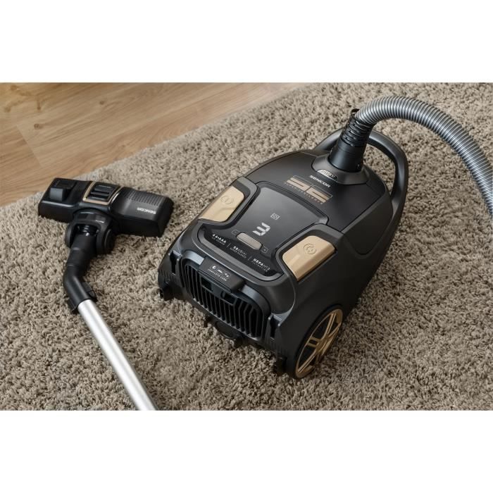 Aspirateur traineau avec sac - SENCOR - SVC 9300BK - 600 W - 59 dB - Noir – Image 7