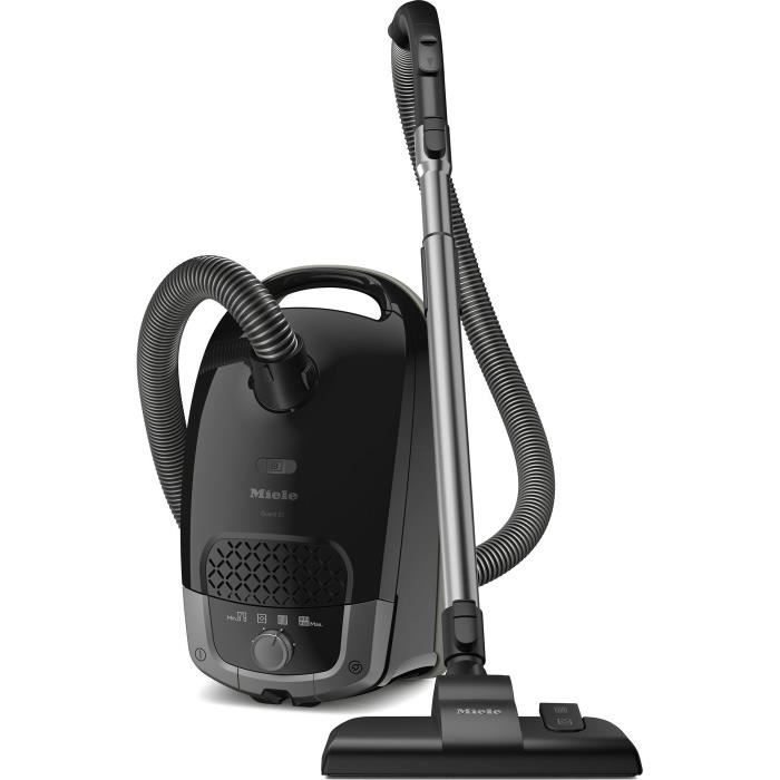 Aspirateur Traineau Compact et Puissant - MIELE Guard S1 - 890 W - Sac 3,5 L - Noir