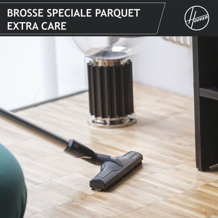 Aspirateur Traineau Sans Sac - HOOVER - HP720PET - 850 W - 68 dBA - Cassette 2 L - Spécial parquet et animaux – Image 7