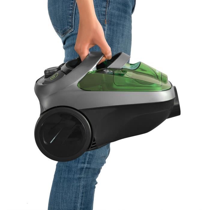 Aspirateur traineau sans sac - SENCOR - SVC 1016GR - 800 W - 80 dB - 1,5 L - Noir / Vert – Image 9