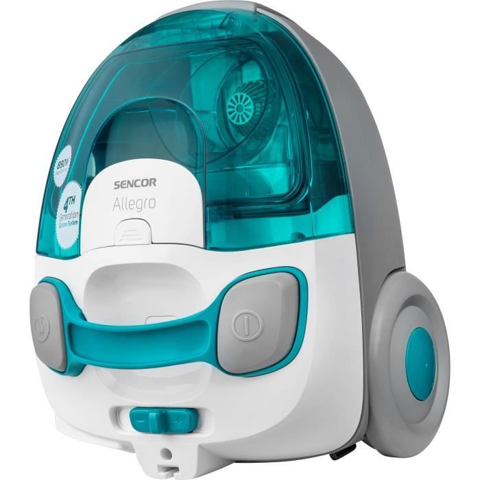 Aspirateur traineau sans sac - SENCOR - SVC-511TQ - 890 W - 76 dB - 1,5 L - Turquoise – Image 3
