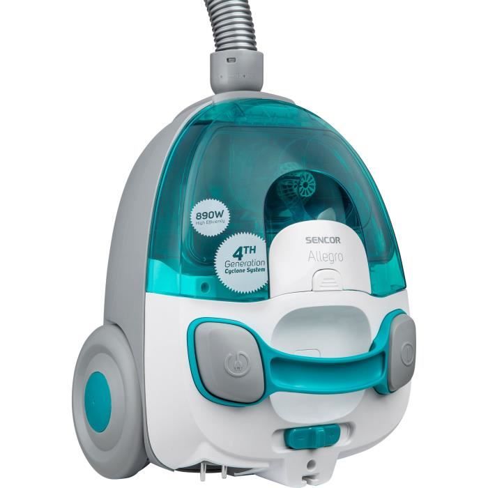 Aspirateur traineau sans sac - SENCOR - SVC-511TQ - 890 W - 76 dB - 1,5 L - Turquoise – Image 6