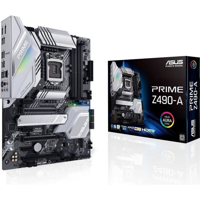 ASUS Carte mère Z490 PRIME Z490-A - ATX
