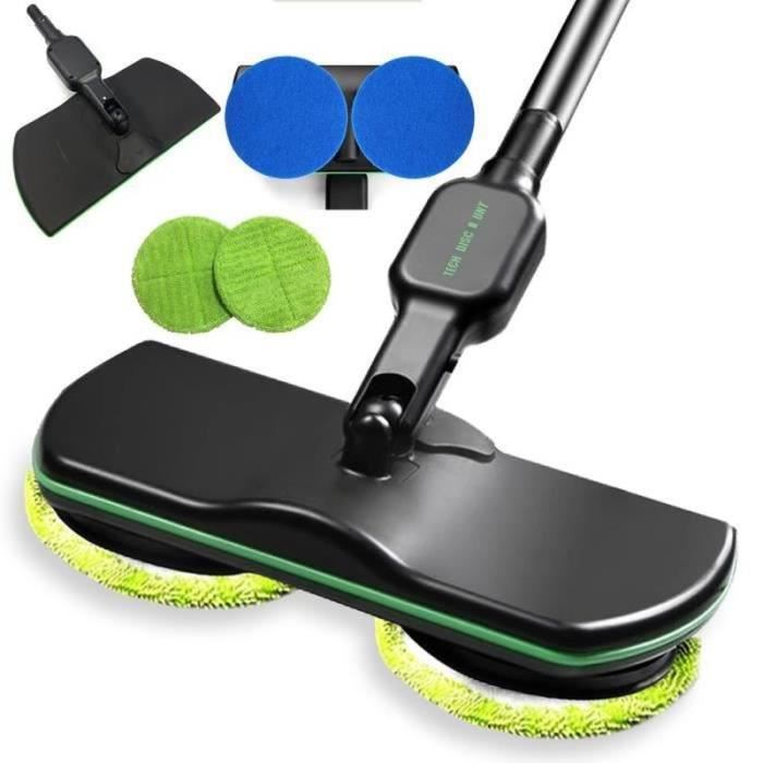 Balai électrique rotatif sans fil - FOLAYA - Deluxe - Li-Ion 74 V - 2000 mAh - Noir