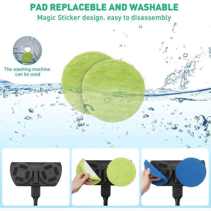 balai electrique sans fil rechargeable lavage sol automatique polisseur de plancher intelligent appareil machine nettoyage – Image 4