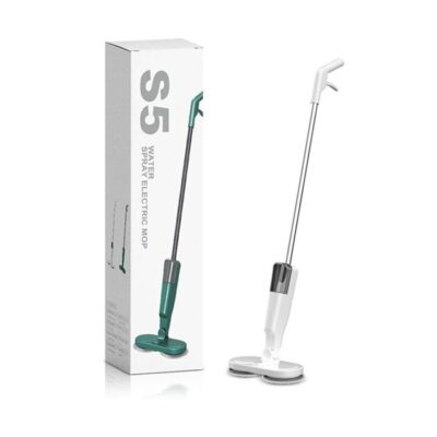 Balai Électrique Sans Fil 3 en 1 - Sec & Humide - Spray Parfum/Désinfectant - 1000Tr/min - Réservoir 180ml - Sols Maison