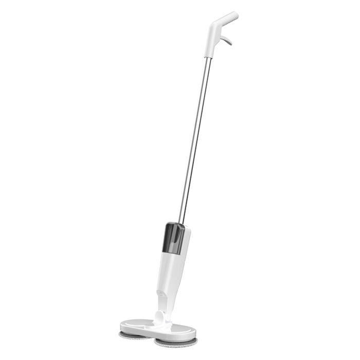 Balai Mop Électrique Sans Fil - 2000mAh - Pulvérisation d’Eau 180ml - Nettoyage Humide/Sec - Sols Durs, Carrelage, Maison