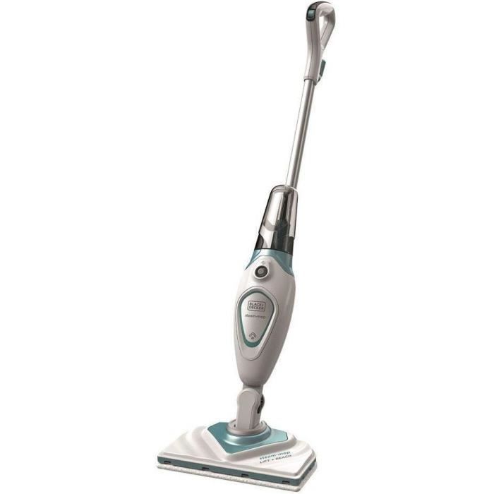 Balai Vapeur - BLACK + DECKER - Steam Mop FSM1616 - Débit Variable - Tête Delta – Image 3
