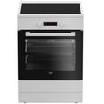 Beko Cuisinière induction 72l 3 feux blanc - FSE68302MWC – Image 4