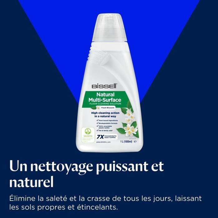 BISSELL Crosswave HF3 Select 3639N - Nettoyeur 3 en 1 sans fil - Silencieux et maniable – Image 8