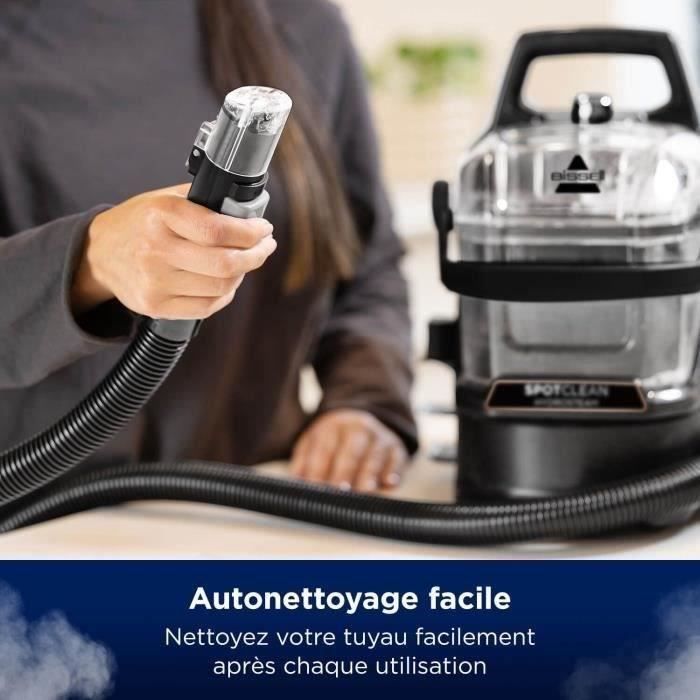 BISSELL SpotClean HydroSteam Select - Nettoyeur Vapeur - Moquettes, voiture, carrelage - 1000 W - 4,5 m - 3 modes de nettoyage – Image 7