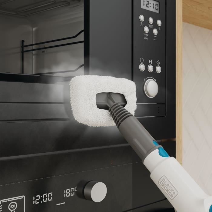 BLACK+DECKER - BHSMP2314-QS - Nettoyeur Vapeur traineau multifonction 2300W - Réservoir : 1,2L - Câble : 8m - 14 accessoires – Image 6