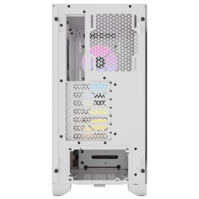 Boitier PC - CORSAIR - 3000D RGB AIRFLOW - ATX Moyen-tour - 3 ventilateurs AR120 RGB - Blanc – Image 5