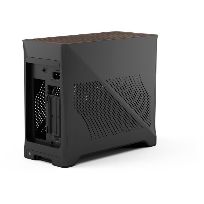 Boîtier PC - FRACTAL DESIGN - Era 2 Charcoal - m-ITX, 2 ventilateurs 120mm, USB3.1 Type C, Carte riser PCIe 4.0 – Image 4