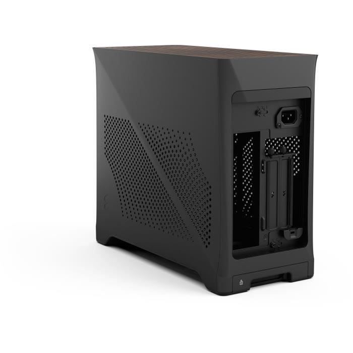 Boîtier PC - FRACTAL DESIGN - Era 2 Charcoal - m-ITX, 2 ventilateurs 120mm, USB3.1 Type C, Carte riser PCIe 4.0 – Image 6