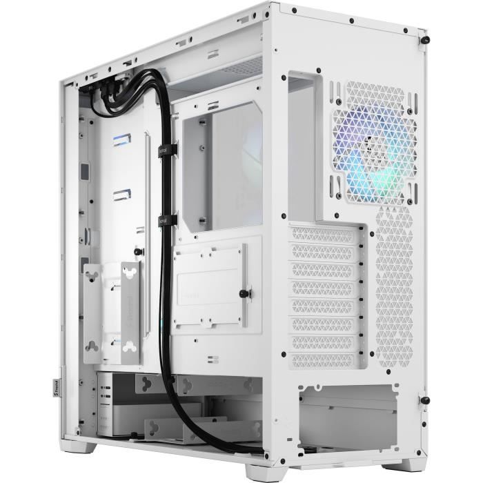 Boîtier PC - FRACTAL DESIGN - Pop XL Air RGB White TG - Blanc (FD-C-POR1X-01) – Image 3